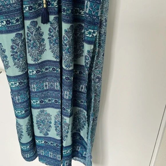 BOHO MAXI DRESS SZ ONE SIZE - Picture 4 of 7